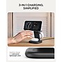 Satechi 3-in-1 Foldable Qi2 25W Wireless Charging Stand, Black (ST-Q25F31C-EA)~#|#~sp314718160_sc7