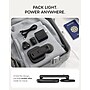Satechi 3-in-1 Foldable Qi2 25W Wireless Charging Stand, Black (ST-Q25F31C-EA)~#|#~sp314718162_sc7
