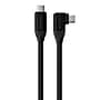 Satechi Right Angle USB-C Data & Charge Cable, Black (AP-YCR100K)~#|#~sp314718216_sc7