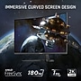 ViewSonic 32" Curved QHD 180Hz FreeSync Gaming Monitor, Black (VX3228C-2K)~#|#~sp314718394_sc7