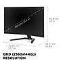 ViewSonic 32" Curved QHD 180Hz FreeSync Gaming Monitor, Black (VX3228C-2K)~#|#~sp314718397_sc7