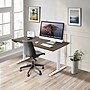 Mount-It! Dual Motor 55"W Electric Rectangular Adjustable Standing Desk, Adrift/White (MI-18096)~#|#~sp314779767_sc7