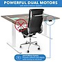 Mount-It! Dual Motor 55"W Electric Rectangular Adjustable Standing Desk, Adrift/White (MI-18096)~#|#~sp314779770_sc7