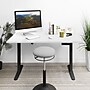 Mount-It! Dual Motor 55"W Electric Rectangular Adjustable Standing Desk, White/Black (MI-18113)~#|#~sp314779793_sc7