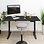 Mount-It! Dual Motor 55"W Electric Rectangular Adjustable Standing Desk, Black (MI-18099)~#|#~sp314779942_sc7
