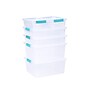 Iris Clip Box Storage Containers, Plastic, Clear, 6/Bundle (101190)~#|#~sp314780023_sc7