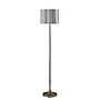 Adesso Elodie 60"H Antique Brass Floor Lamp with White Scalloped Fabric Shade (2618-21)~#|#~sp314780526_sc7
