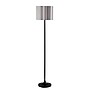 Adesso Elodie 60"H Black Floor Lamp with White Scalloped Fabric Shade (2618-01)~#|#~sp314780534_sc7