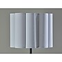 Adesso Elodie 60"H Black Floor Lamp with White Scalloped Fabric Shade (2618-01)~#|#~sp314780538_sc7
