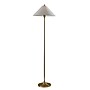 Adesso Esme 60"H Antique Brass Floor Lamp with White Textured Fabric Shade (2620-21)~#|#~sp314780777_sc7