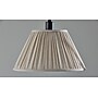 Adesso Shiloh 63"H Black Floor Lamp with Soft Pleated Oatmeal Linen Shade (1578-01)~#|#~sp314780795_sc7