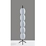 Adesso Lanai 60"H Black Floor Lamp with White Paper Shade (1645-01)~#|#~sp314780837_sc7