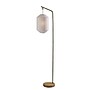 Adesso Keanu 64.5"H Antique Brass Floor Lamp with White Paper Shade (1597-21)~#|#~sp314780845_sc7