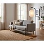 Adesso Keanu 64.5"H Black Floor Lamp with White Paper Shade (1597-01)~#|#~sp314780854_sc7