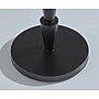 Adesso Amos 63"H Black Floor Lamp with Soft Pleated Oatmeal Linen Shade (1643-01)~#|#~sp314780863_sc7