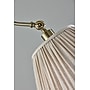 Adesso Shiloh 63"H Antique Brass Floor Lamp with Soft Pleated Oatmeal Linen Shade (1578-21)~#|#~sp314780923_sc7