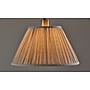 Adesso Shiloh 63"H Antique Brass Floor Lamp with Soft Pleated Oatmeal Linen Shade (1578-21)~#|#~sp314780925_sc7