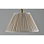 Adesso Shiloh 63"H Antique Brass Floor Lamp with Soft Pleated Oatmeal Linen Shade (1578-21)~#|#~sp314780926_sc7