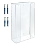 Azar Vertical Glove Dispenser, 1 Compartment, Acrylic, Clear (255630-1PK)~#|#~sp314840049_sc7