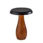 Adesso Naya 9.25"H LED Table Lamp, Walnut Wood/Black Metal Shade (3196-15)~#|#~sp314842633_sc7