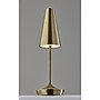 Adesso Flynn 14.25"H LED Table Lamp, Antique Brass (3194-21)~#|#~sp314842724_sc7
