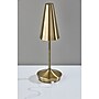 Adesso Flynn 14.25"H LED Table Lamp, Antique Brass (3194-21)~#|#~sp314842725_sc7