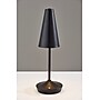 Adesso Flynn 14.25"H LED Table Lamp, Black (3194-01)~#|#~sp314842761_sc7