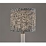Adesso Ambrose 18.75"H Incandescent Table Lamp, White/Navy and White Fabric Shade (1653-02)~#|#~sp314842859_sc7