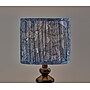 Adesso Samira 18.75"H Incandescent Table Lamp, Black/Blue Printed Fabric Shade (1650-01)~#|#~sp314842884_sc7