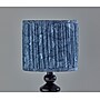 Adesso Samira 18.75"H Incandescent Table Lamp, Black/Blue Printed Fabric Shade (1650-01)~#|#~sp314842885_sc7