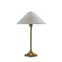 Adesso Esme 22"H Incandescent Table Lamp, Antique Brass/White Fabric Shade (2619-21)~#|#~sp314843005_sc7