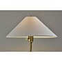 Adesso Esme 22"H Incandescent Table Lamp, Antique Brass/White Fabric Shade (2619-21)~#|#~sp314843009_sc7