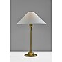 Adesso Esme 22"H Incandescent Table Lamp, Antique Brass/White Fabric Shade (2619-21)~#|#~sp314843012_sc7