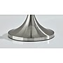 Adesso Esme 22"H Incandescent Table Lamp, Brushed Steel/White Fabric Shade (2619-21)~#|#~sp314843020_sc7