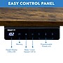 Mount-It! 55"W Electric Rectangular Adjustable Standing Desk, Oak/White (MI-18086)~#|#~sp314843137_sc7