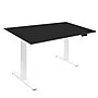 Mount-It! 55"W Electric Rectangular Adjustable Standing Desk, Black/White (MI-18083)~#|#~sp314843172_sc7