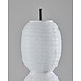 Adesso Lanai 26.75"H Incandescent Table Lamp, Black/White Paper Shade (1644-01)~#|#~sp314843206_sc7