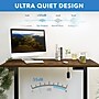 Mount-It! 55"W Electric Rectangular Adjustable Standing Desk, Oak/Black (MI-18090)~#|#~sp314843467_sc7