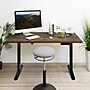 Mount-It! 55"W Electric Rectangular Adjustable Standing Desk, Oak/Black (MI-18090)~#|#~sp314843470_sc7