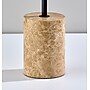 Adesso Rayne 27"H Incandescent Table Lamp, Brown Marble Base/Rattan Shade (3293-01)~#|#~sp314844372_sc7