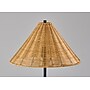 Adesso Rayne 27"H Incandescent Table Lamp, Brown Marble Base/Rattan Shade (3293-01)~#|#~sp314844374_sc7