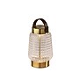 Adesso Samara 7.75" LED Table Lamp, Antique Brass with Iron & Glass Shade (3336-21)~#|#~sp314844428_sc7