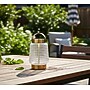 Adesso Samara 7.75" LED Table Lamp, Antique Brass with Iron & Glass Shade (3336-21)~#|#~sp314844430_sc7