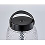 Adesso Cassius 7.75"H LED Table Lamp, Black with Iron & Glass Shade (3343-01)~#|#~sp314844490_sc7