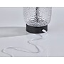 Adesso Cassius 7.75"H LED Table Lamp, Black with Iron & Glass Shade (3343-01)~#|#~sp314844492_sc7