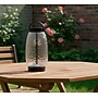 Adesso Cassius 10.6"H LED Table Lamp, Black with Iron & Glass Shade (3345-01)~#|#~sp314844568_sc7
