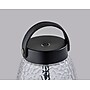 Adesso Cassius 10.6"H LED Table Lamp, Black with Iron & Glass Shade (3345-01)~#|#~sp314844571_sc7