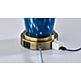 Simplee Adesso Grady 23.8"H Incandescent Table Lamp, Blue/Antique Brass/White, 2/Pack (SL0375-07)~#|#~sp314845053_sc7