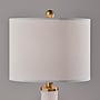 Simplee Adesso Grady 23.8"H Incandescent Table Lamp, White/Antique Brass, 2/Pack (SL0375-02)~#|#~sp314845143_sc7