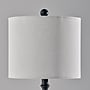 Simplee Adesso Julius 23.8"H Incandescent Table Lamp, Black/Linen Fabric Shade, 2/Pack (SL0376-01)~#|#~sp314845170_sc7